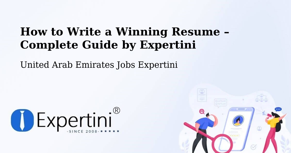Resume Writing Guide for Job Seekers – Adh Dhayd - Adh Dhayd, United Arab Emirates Jobs Expertini